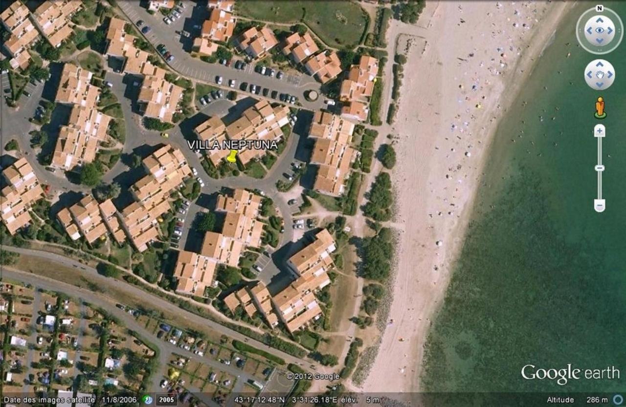Résidence privée, 50 m plage de la Roquille, entièrement climatisé Agde Extérieur photo